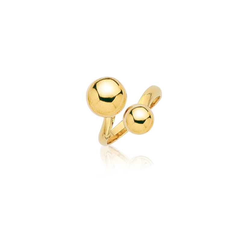 bague or boule bague or boule