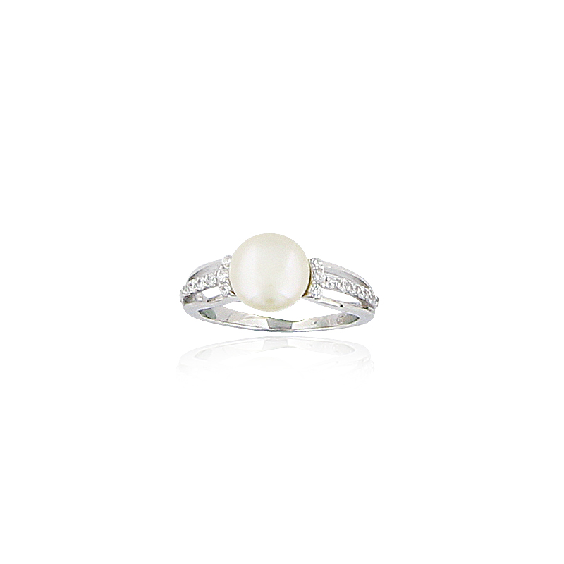 bague argent perle bague argent perle