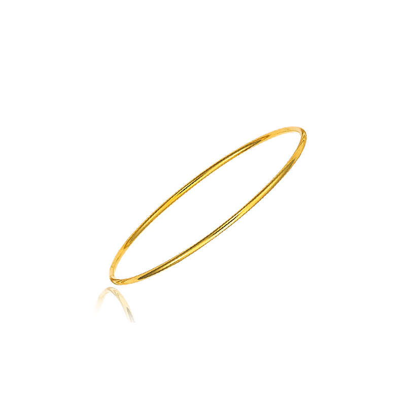 Bracelet plaqué or  rigide Ø65
