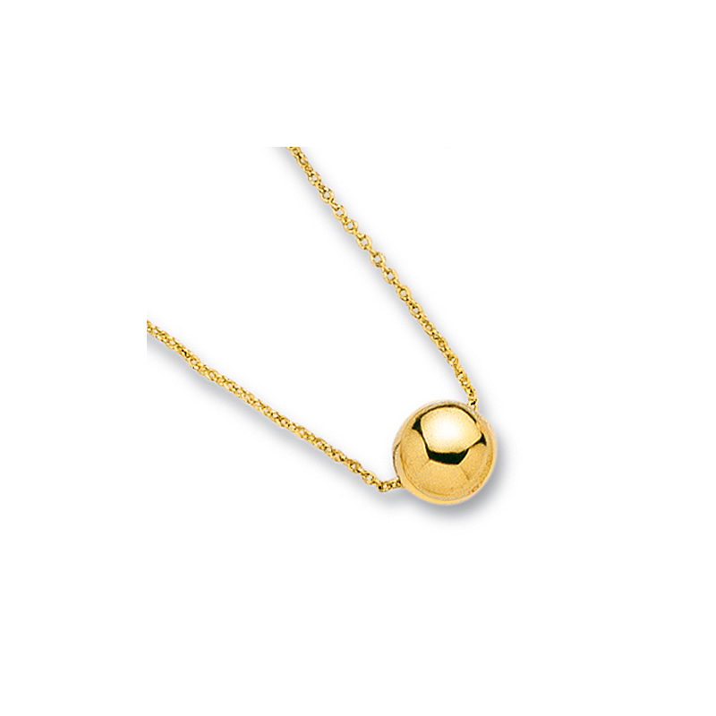 Collier plaqué or oxyde   en 40 cm  