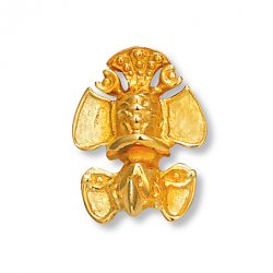 Pendentif plaqué or   