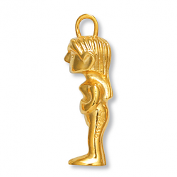 Pendentif plaqué or   