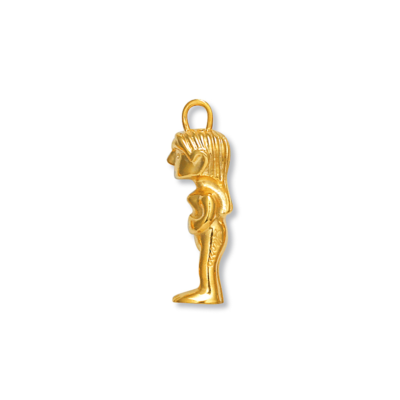 Pendentif plaqu&eacute; or   