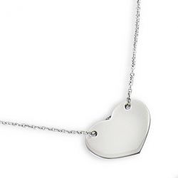 Collier argent en 42 cm à graver