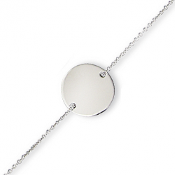 Bracelet argent en 18.5 cm