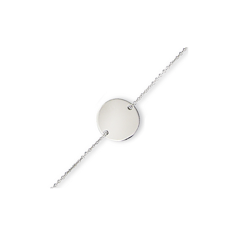 Bracelet argent en 18.5 cm