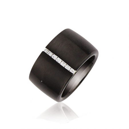 Bague acier noir oxyde T52 à 60 de 2 en 2