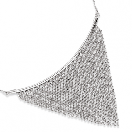 Collier argent fils 