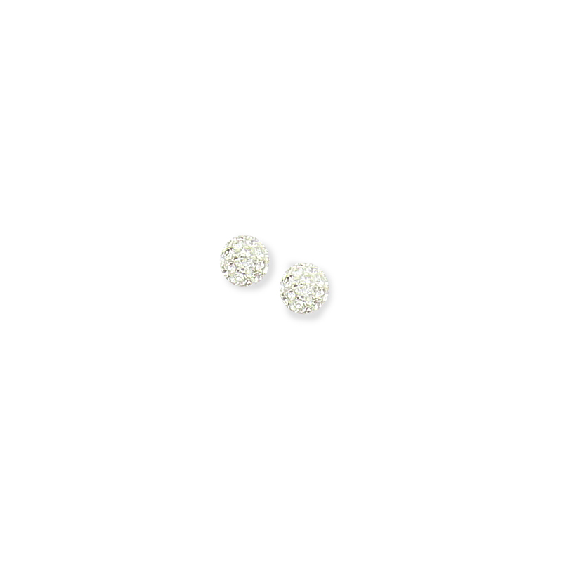 Boucles d'oreille plaqué or cristal
