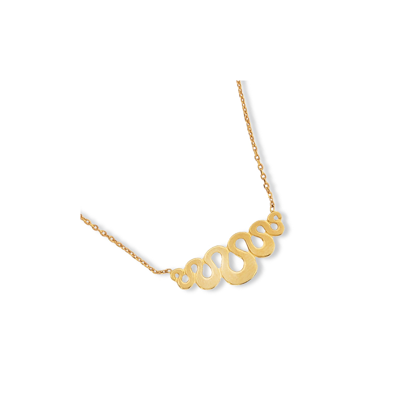 Collier plaqué or 