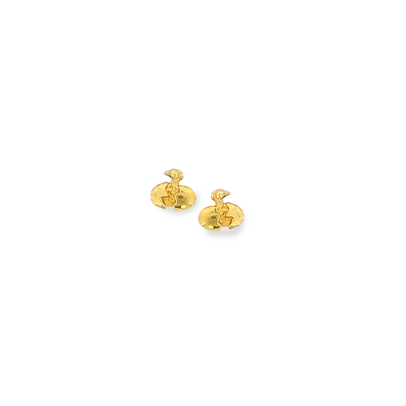 Boucle d'oreille enfant plaqué or 