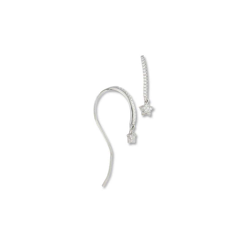 Boucles d'oreille argent oxyde
