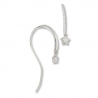 Boucles d'oreille argent oxyde