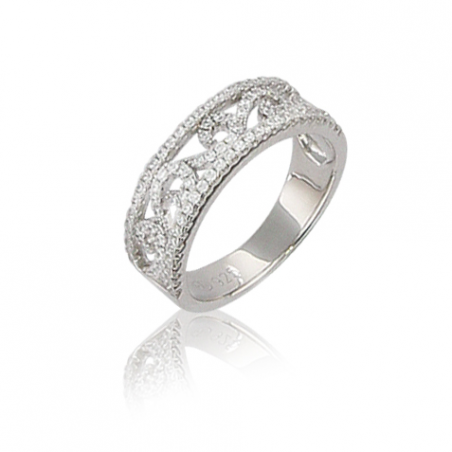 Bague argent oxyde