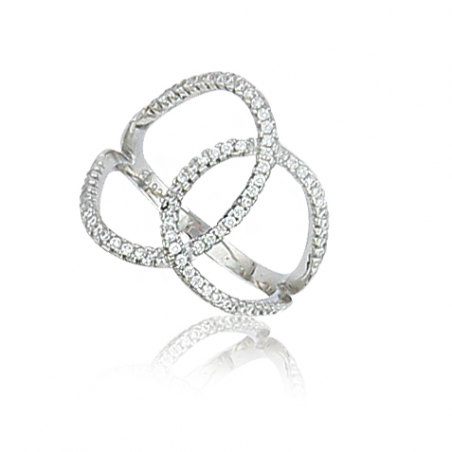 Bague argent oxyde