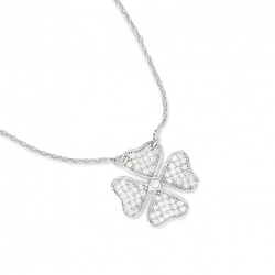 Collier argent oxyde 
