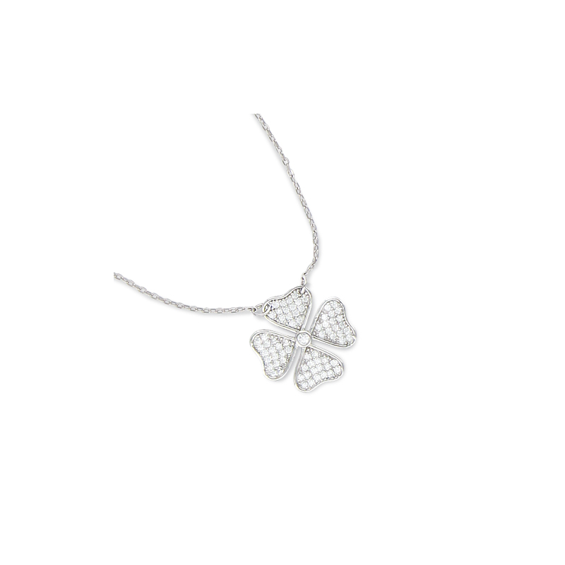 Collier argent oxyde 