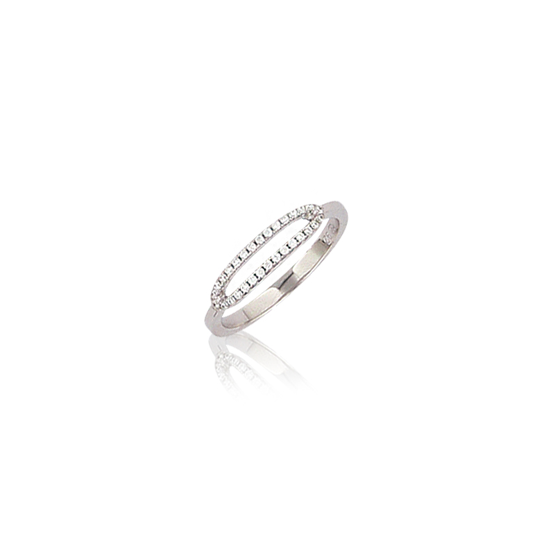 Bague argent oxyde