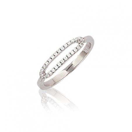 Bague argent oxyde