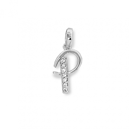 Pendentif argent et oxyde