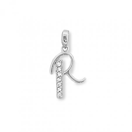 Pendentif argent et oxyde