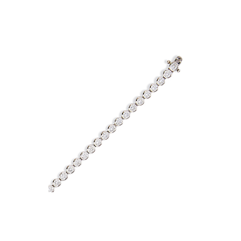 Bracelet argent oxyde