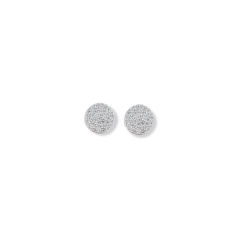 Boucle d'oreille argent oxyde 