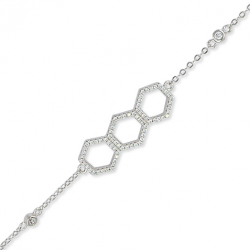 Bracelet argent oxyde