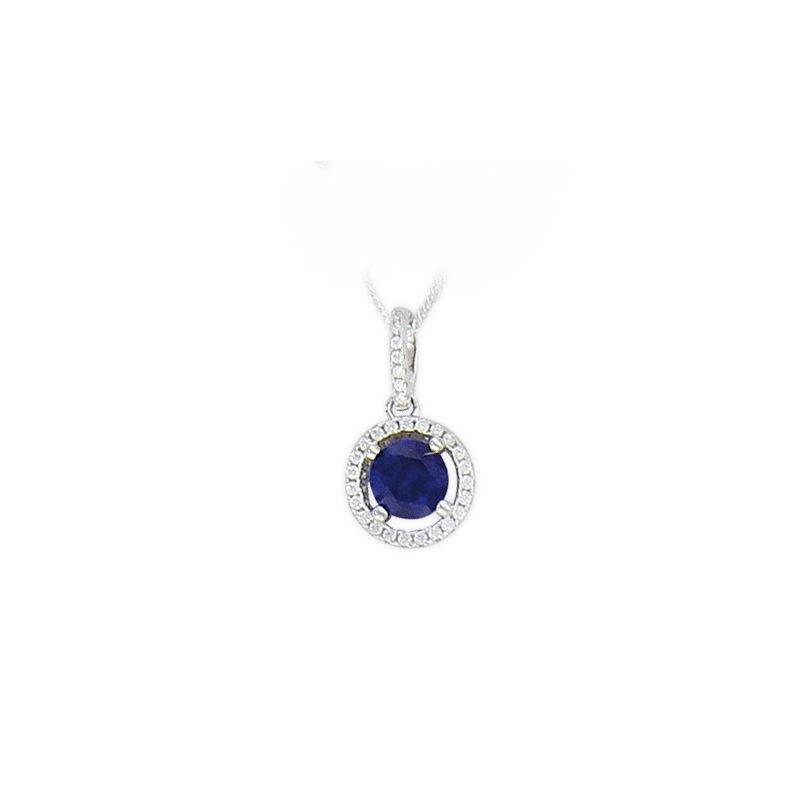 Pendentif argent oxyde 