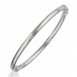 Bracelet rigide argent Ø60