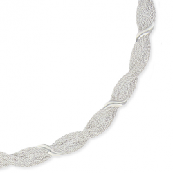 Collier argent en 45 cm