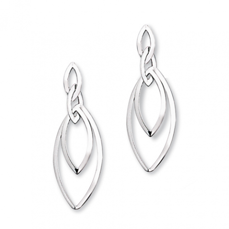 Boucles d'oreilles Argent pendant fantaisie