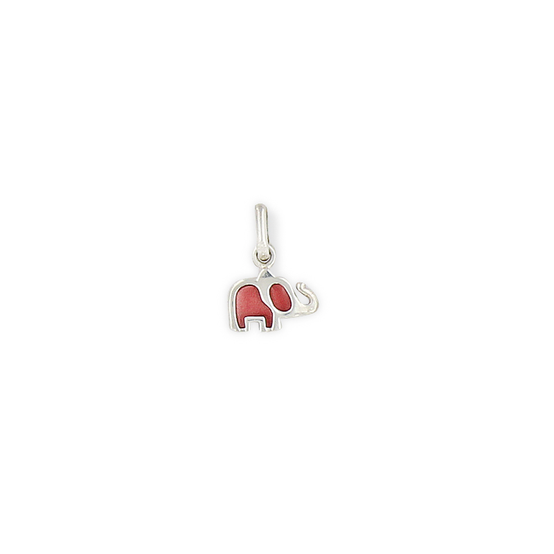 Pendentif argent enfant éléphant