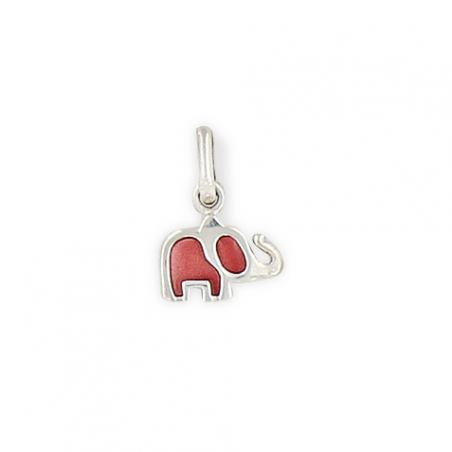 Pendentif argent enfant éléphant