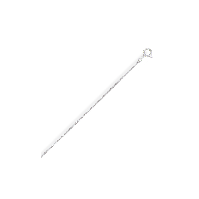 Chaîne argent forçat limée 