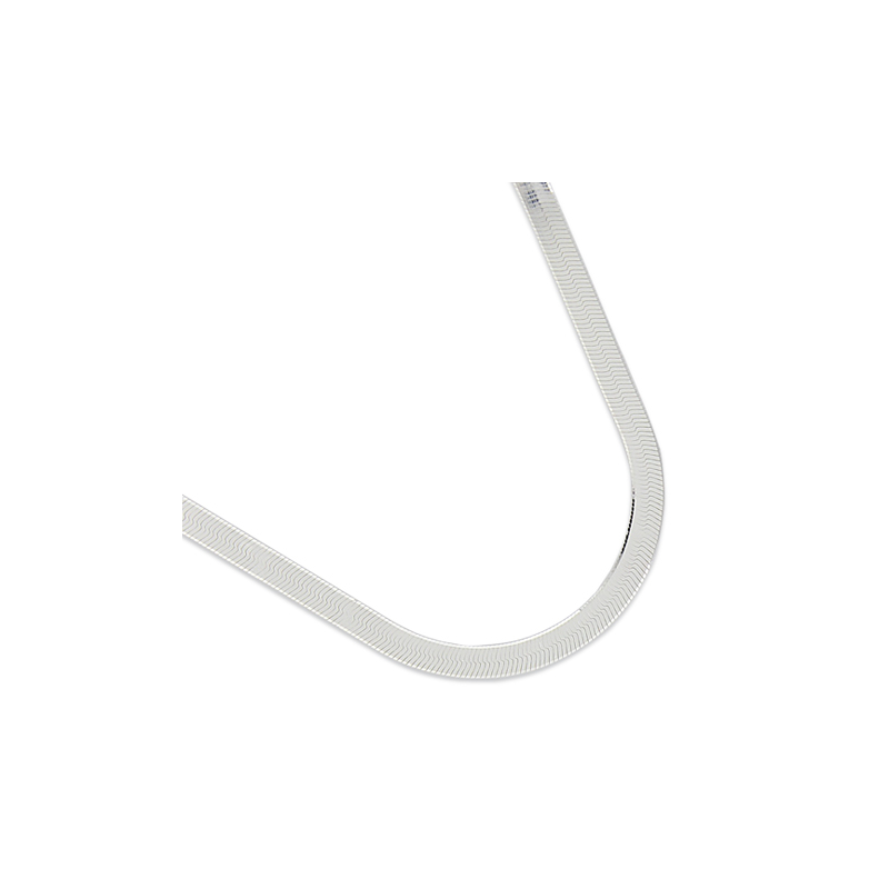 Chaîne argent miroir en 42 cm 
