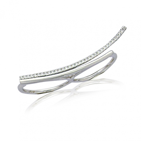 Bague argent oxyde