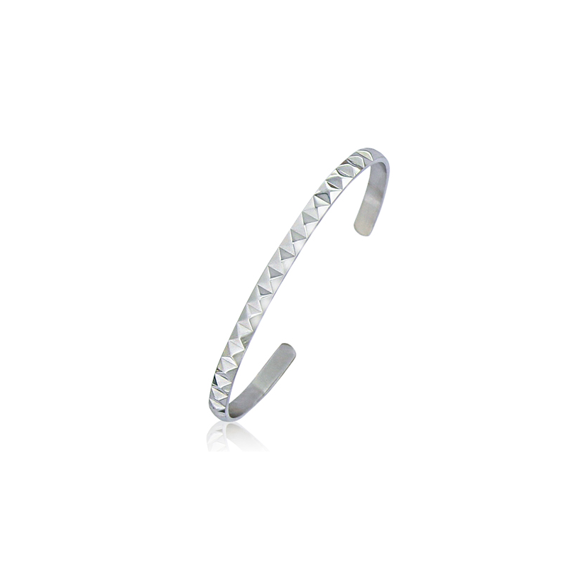 Bracelet rigide acier 
