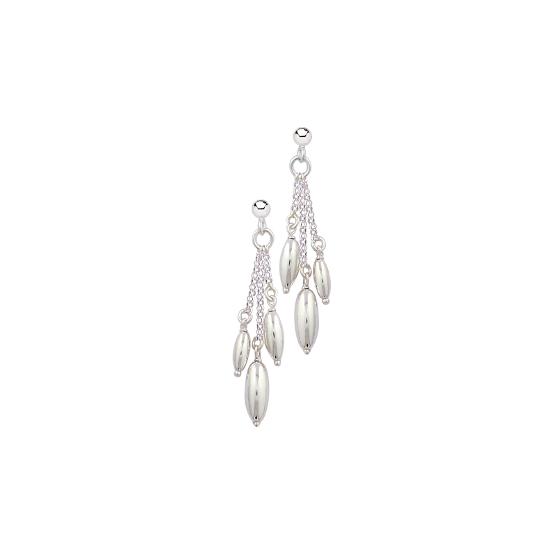 Boucles d'oreilles argent