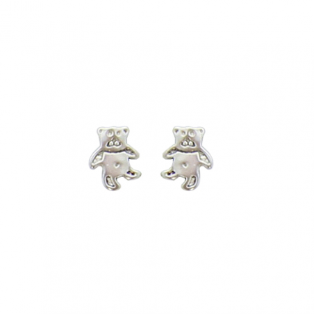 Boucles d'oreilles argent