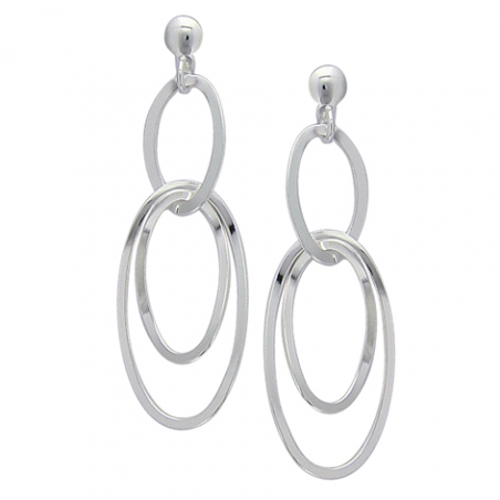 Boucles d'oreilles argent