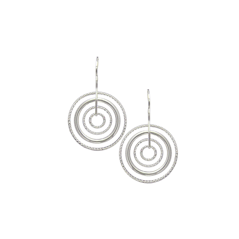 Boucles d'oreilles argent