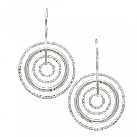 Boucles d'oreilles argent