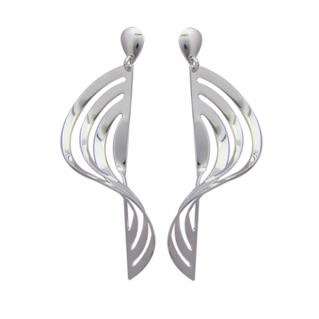 Boucles d'oreilles argent