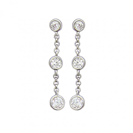 Boucles d'oreilles argent OZ