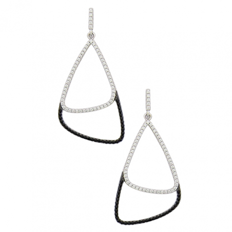 Boucles d'oreilles argent OZ