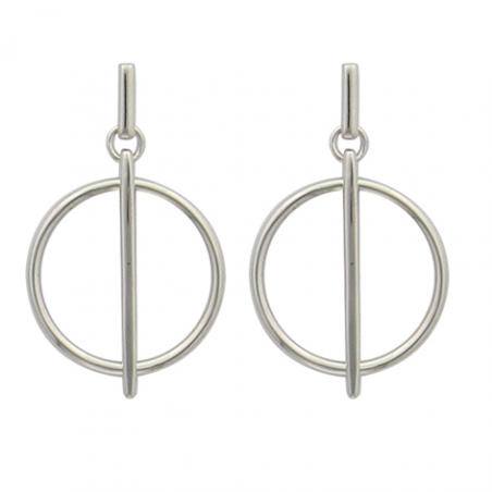 Boucles d'oreilles argent