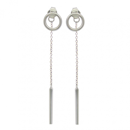 Boucles d'oreilles argent