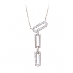 Collier argent OZ