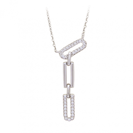 Collier argent OZ